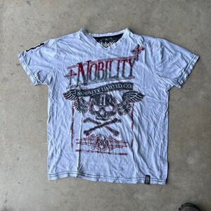 Nobility y2k tee Affliction style Mens size Large